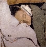 Edouard Vuillard Sleeping woman Germany oil painting artist